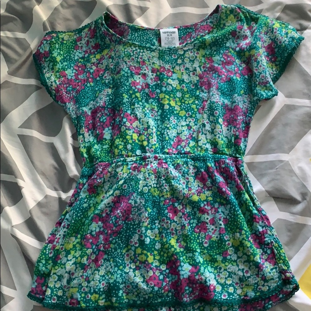 Girls floral top